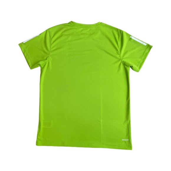 NWT Adidas Men's Dri-Fit Luminous Green Short Sleeve Training T-Shirt Size S-XL - Picture 3 of 5